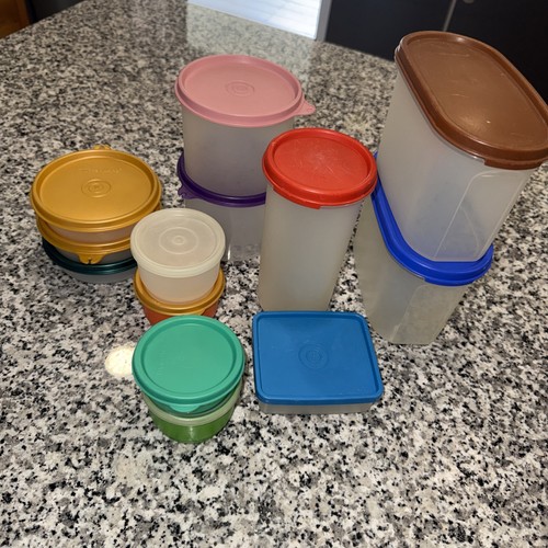 Vintage tupperware lot - vintage, 13