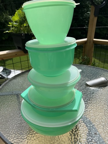 Lot vtg tupperware - 5,