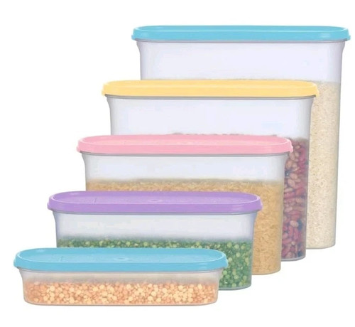 Tupperware piece super oval - 10-piece,