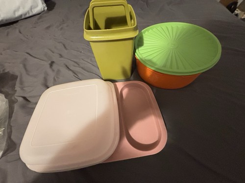 Tupperware various vintage - various,