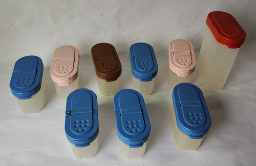 Lot vtg tupperware spice - lot,